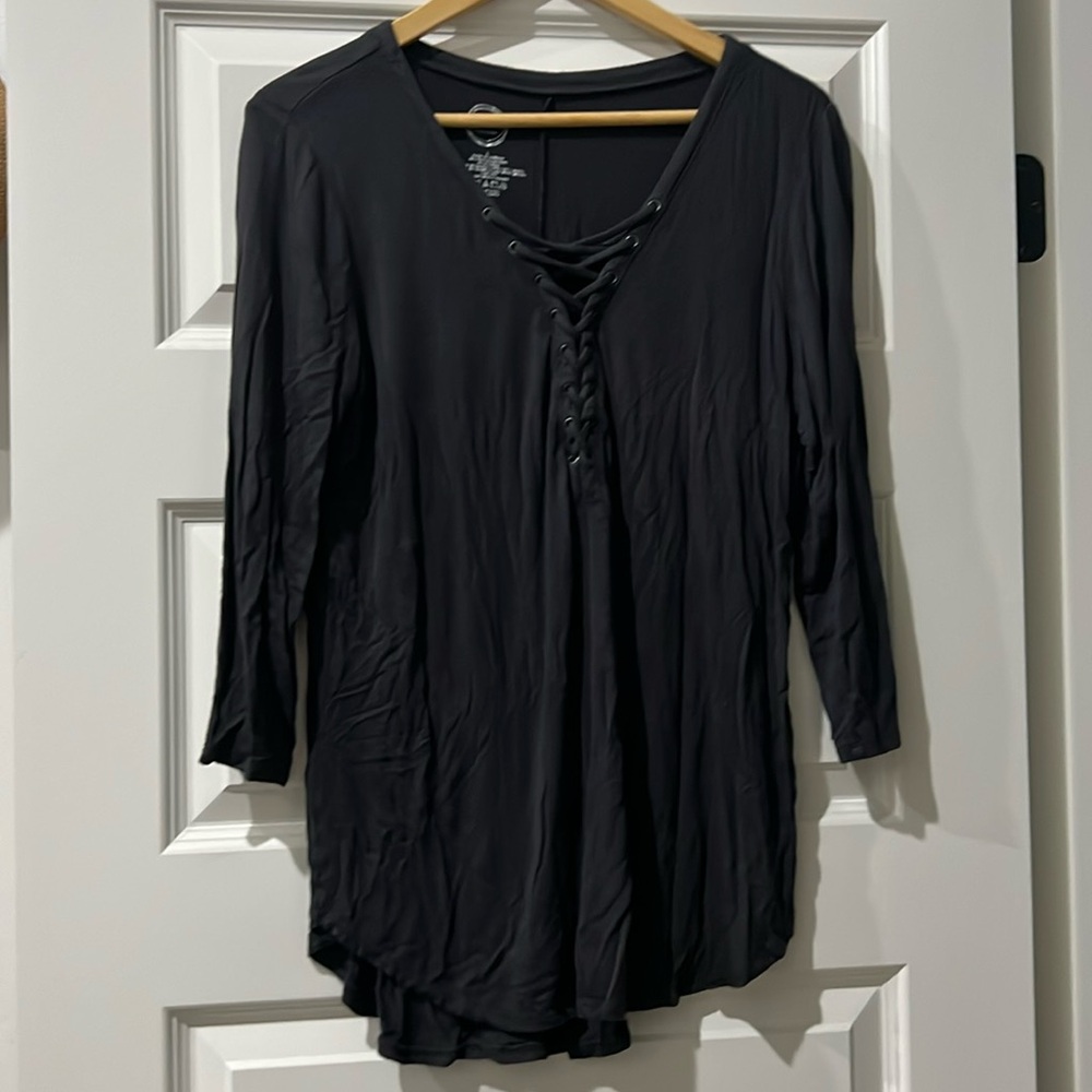 Dark grey blouse